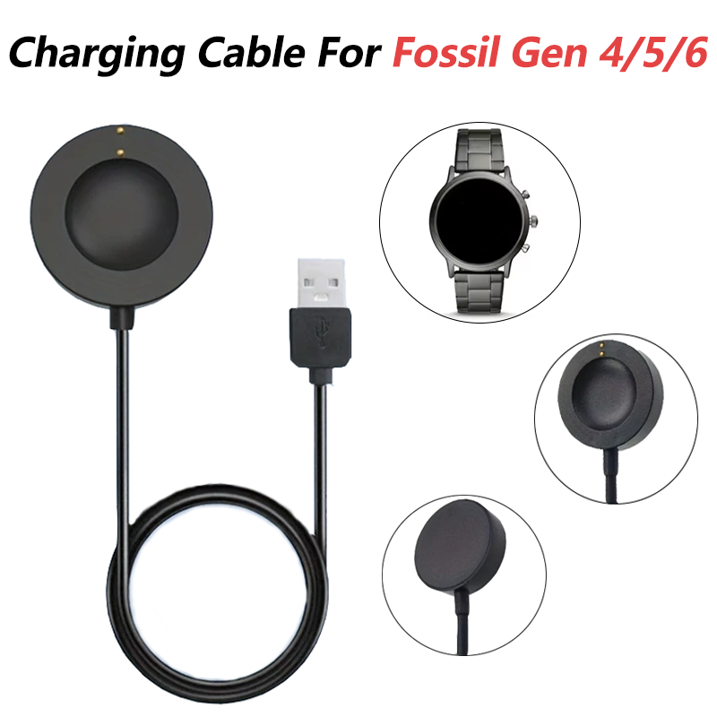 Fossil Smartwatch Accessories - قاعدة شحن USB بطول 1 متر