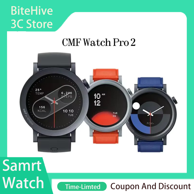 ساعة CMF Watch Pro 2 بشاشة AMO - مراجعة Smartwatch X12 وسعره