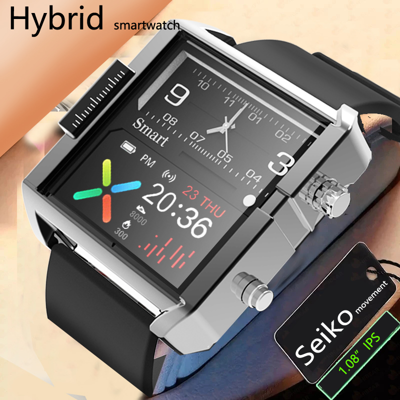 T9 الهجين Smartwatch معدل ضربا - مراجعة Smartwatch Custom وسعره