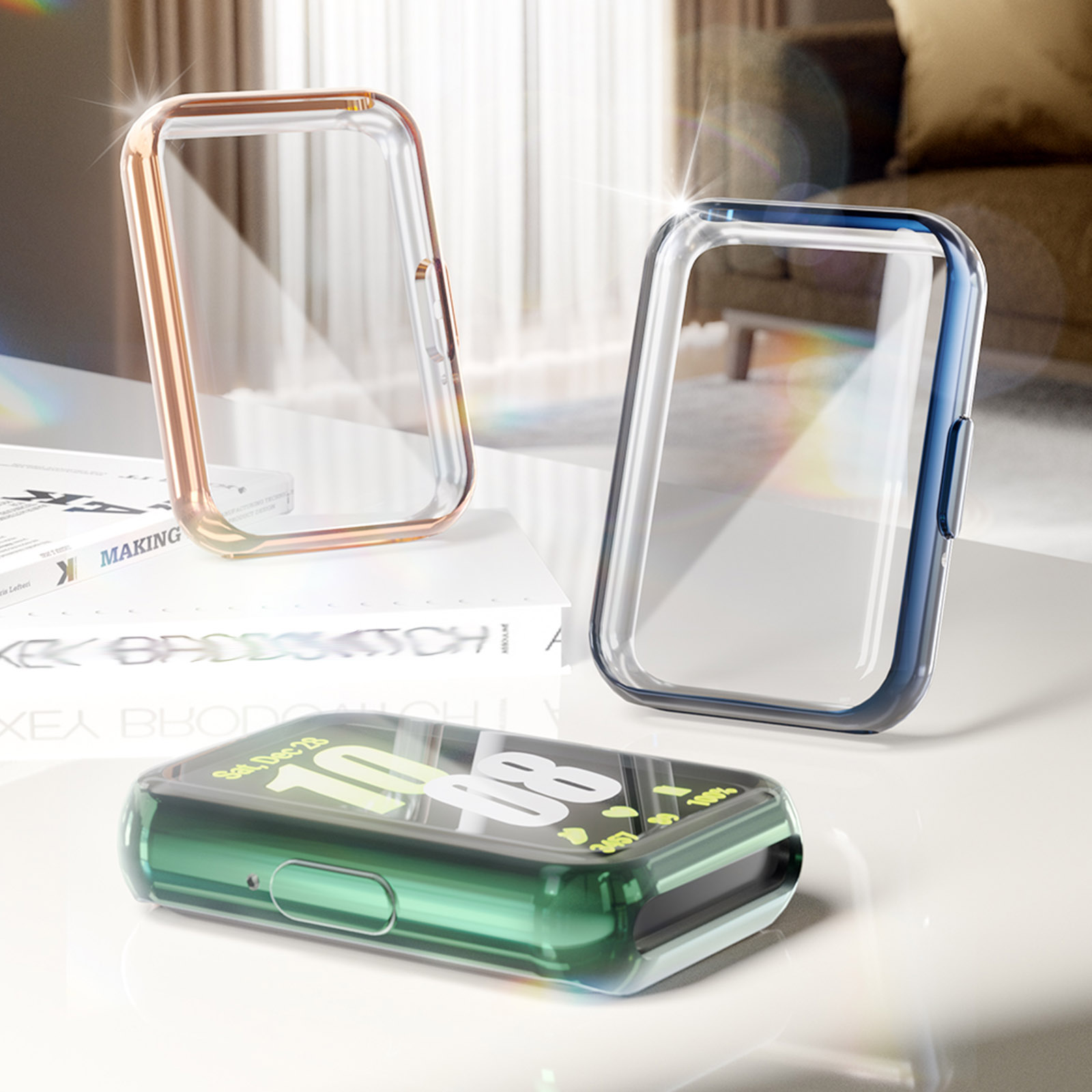 غطاء لسامسونج غالاكسي فيت 3 ،  - مراجعة Samsung Smartwatch Accessories وسعره