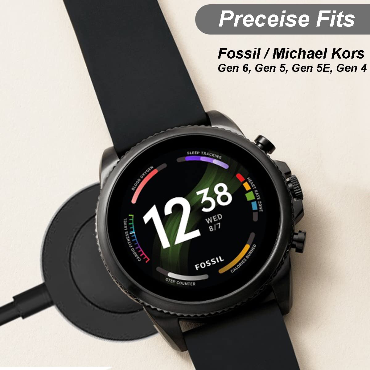 قاعدة شحن USB بطول 1 متر لساعا - مراجعة Fossil Smartwatch Accessories وسعره