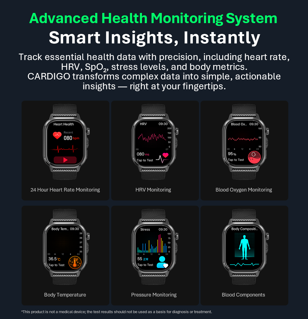 فالدوس كارديجو ساعة ذكية للرجا - مراجعة Smartwatch Custom وسعره